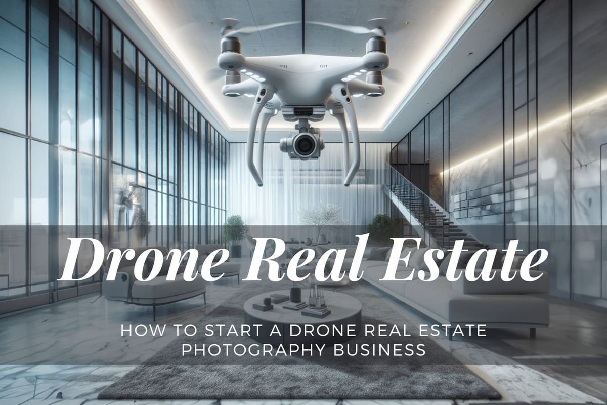 How To Start A Drone Real Estate Photography Business in 2024