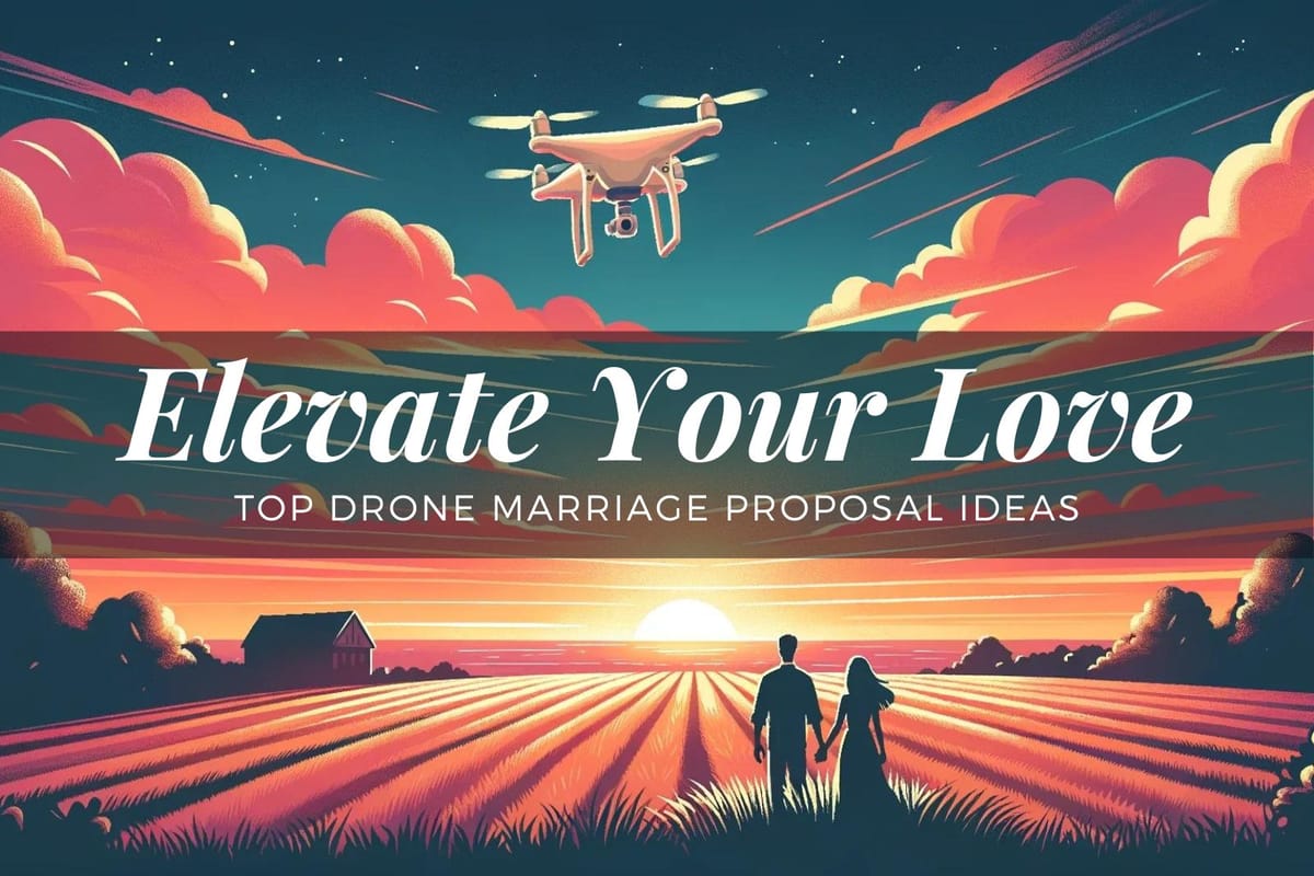 Elevate Your Love: Top Drone Marriage Proposal Ideas