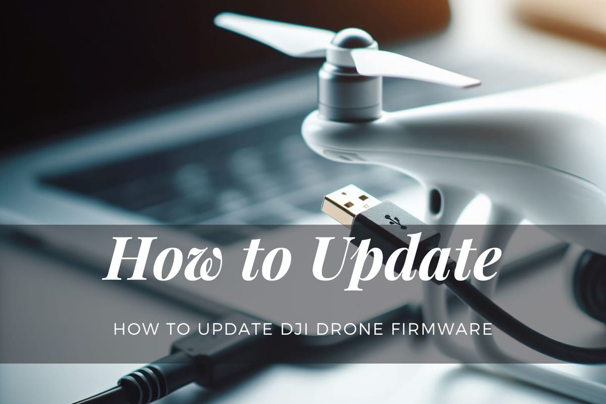 How to Update DJI Drone Firmware: Step-by-Step Instructions