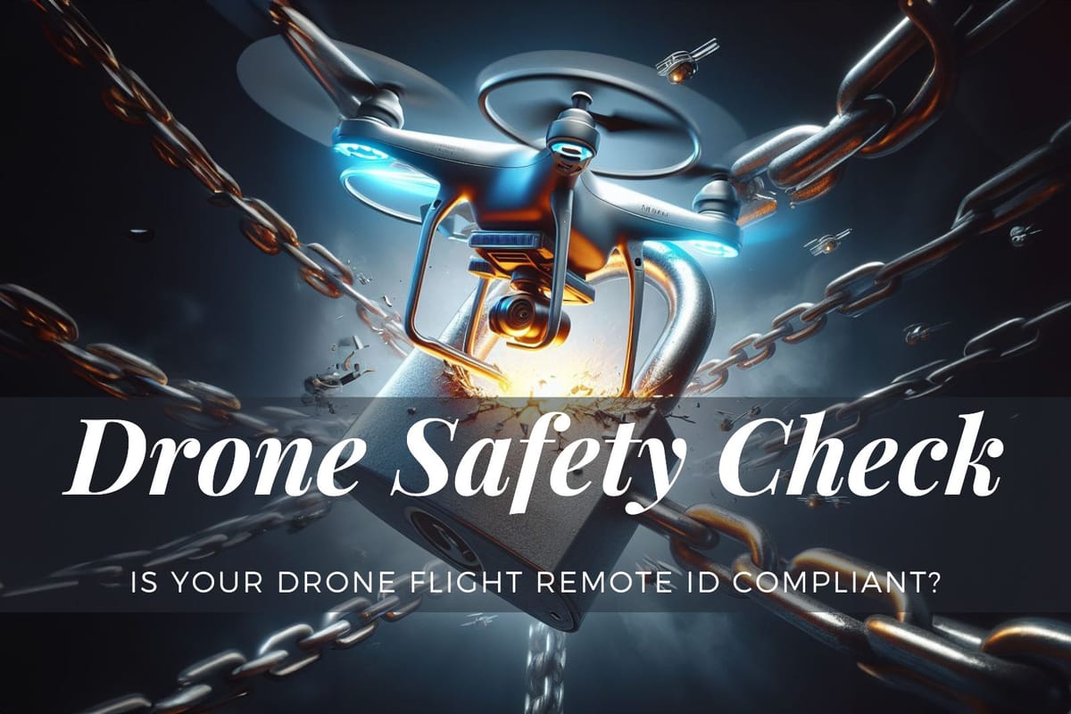 Drone Safety Check: Is Your Drone Flight Remote ID Compliant?