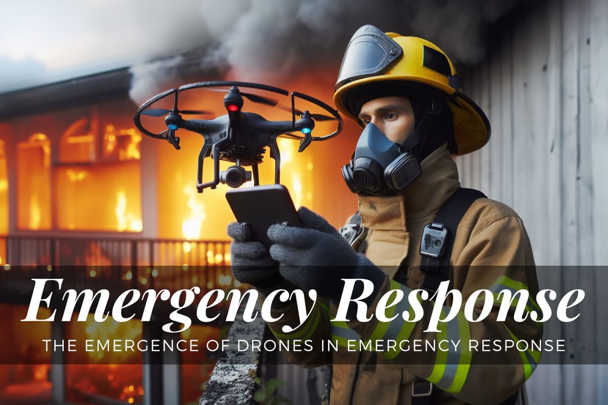 The Emergence of Drones in Emergency Response