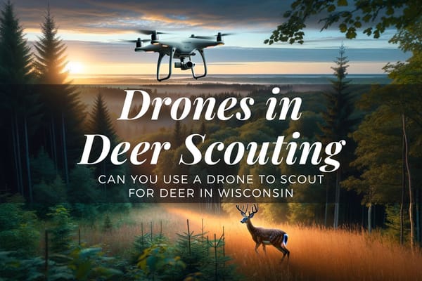 Can You Use a Drone to Scout for Deer in Wisconsin? Unveiling the Rules of Aerial Hunting
